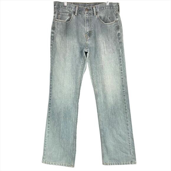 LEVI'S 559 Relaxed Straight Jeans in Faded Gray-Teal Wash Size 34x34 - Picture 1 of 7